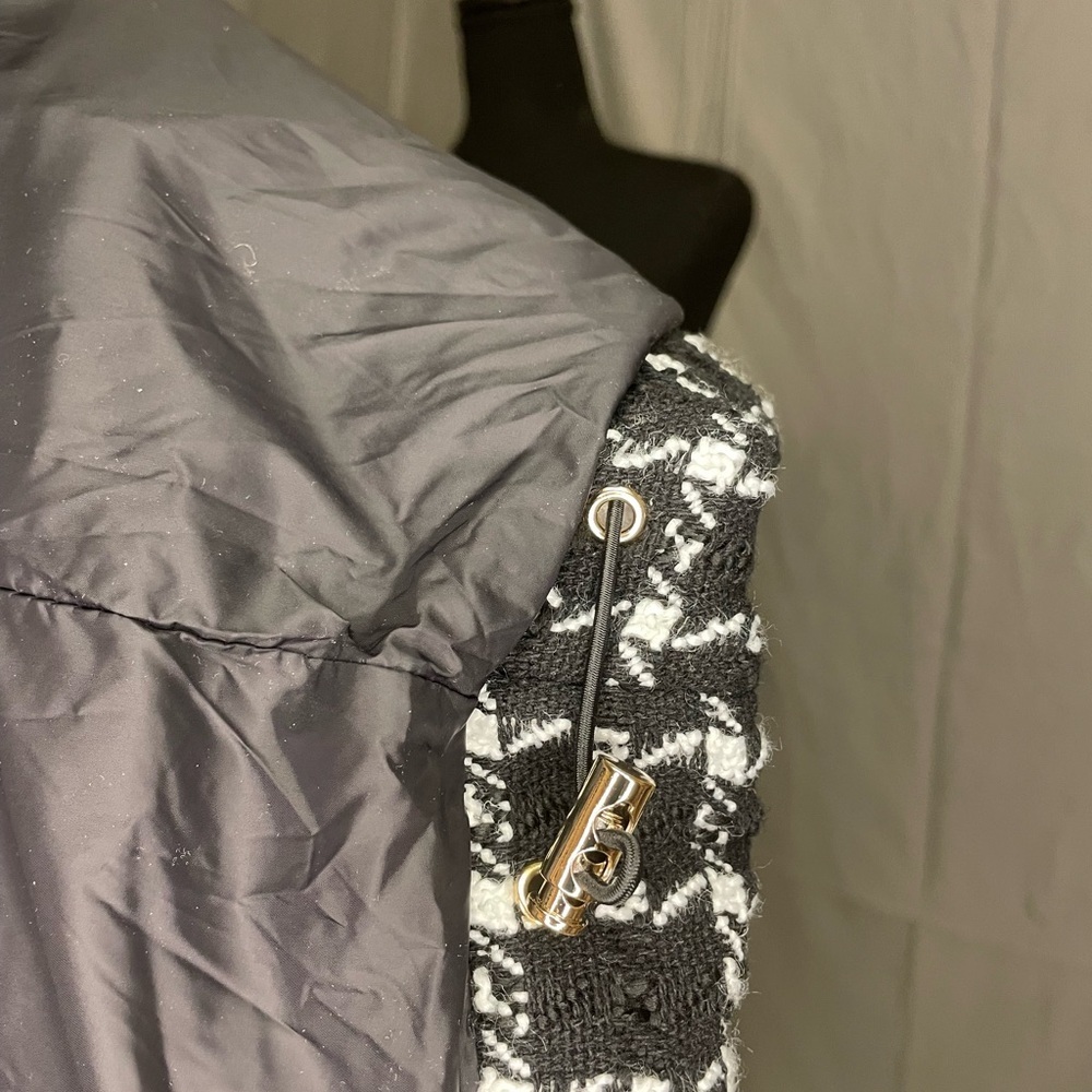 NWT Jason Wu Black and White Puffer Jacket - Picture 11 of 12